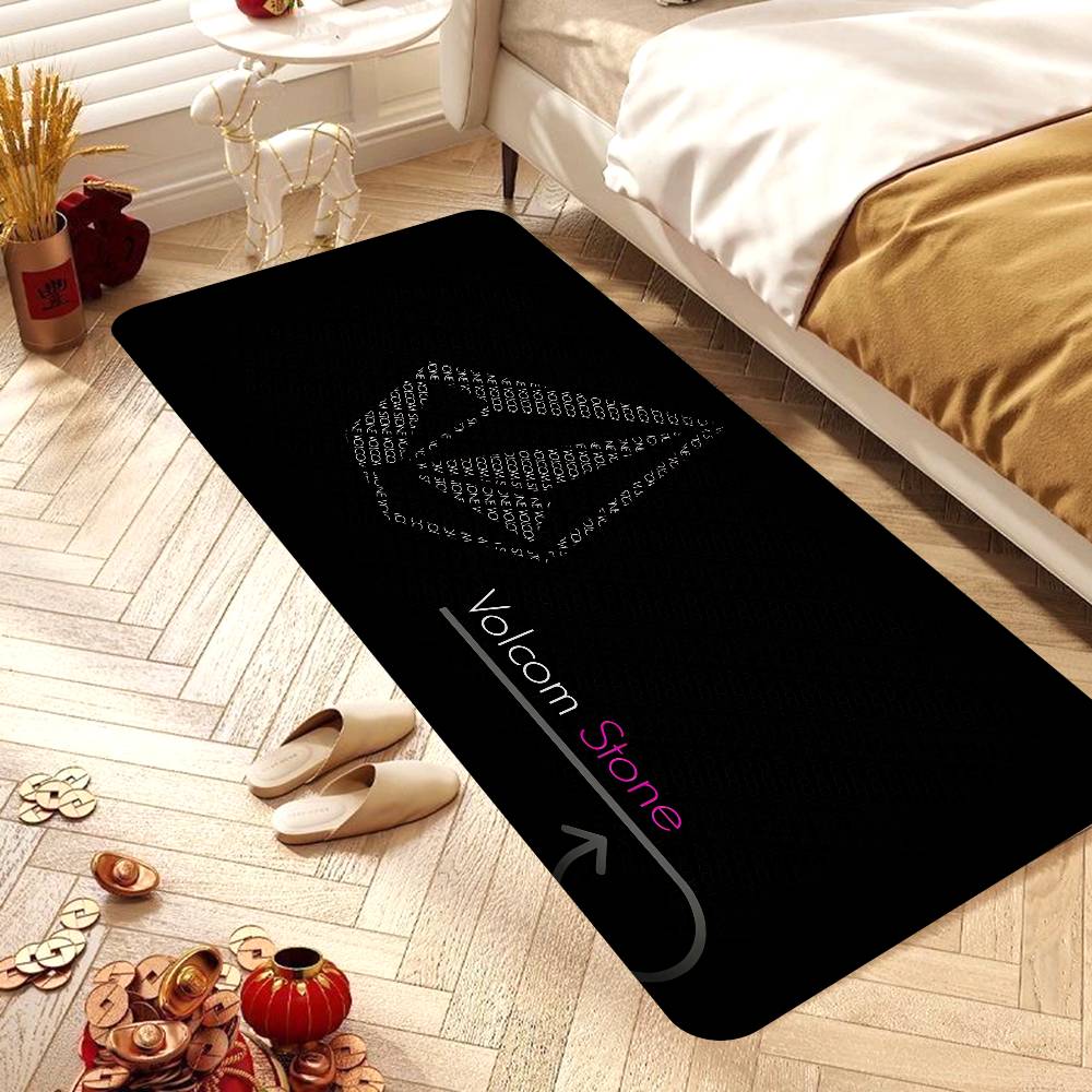 V-Volcoms Door Mat Washable Non-Slip Living Room Sofa Chairs Area Mat Kitchen Toilet Rug