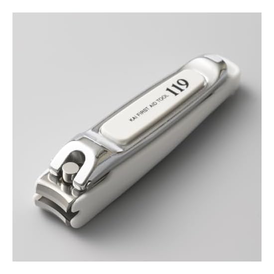KAI Nail Clipper type002 S Curved Blade with Stopper Case Made in Japan for Hands KF1003