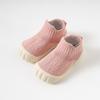 Soft Sole Non-slip Baby Walker Shoes - Solid Color Floor Socks for Boys & Girls, Ideal for Spring & Autumn Pre-walking.