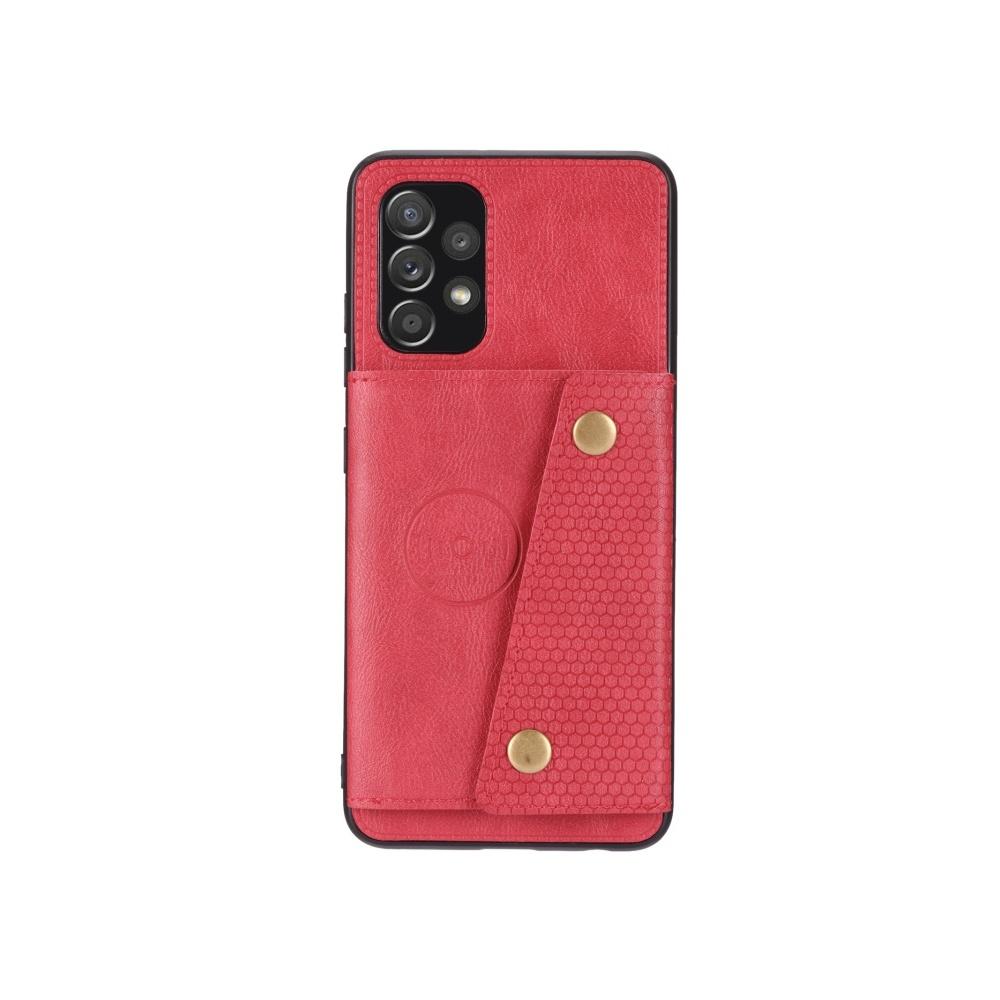 For Samsung Galaxy A04 A04S A05 A05S A12 A13 A15 A22 A22S A32 A33 A34 A52 A52S A53 A54 A72 A73 4G 5G Case Card Slot Cover Magnetic Car Mount