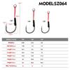 Iron Plate Single Feather Hook for Sea Fishing - Double Hook Lure