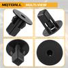 MOTOALL 90189-06013 MR971765 Hood Bumper Fender Liner Front Spoiler Trim Panel Shield Retainer Fastener M5.5#12 Screw Grommet Rivet Clips 9 X 9Mm