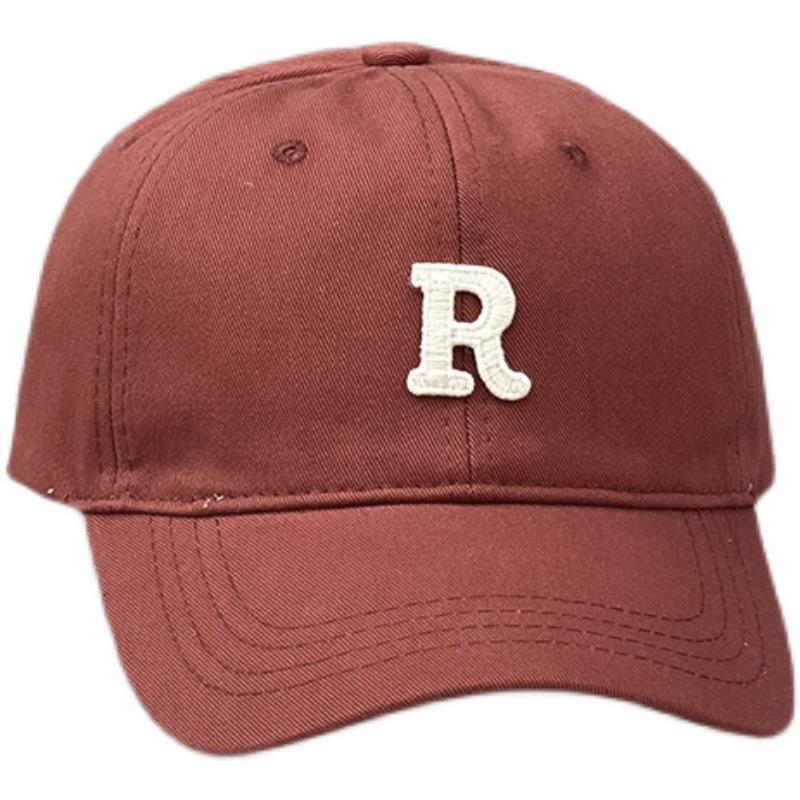Soft Top Cap Women'S Trend Letter Internet Celebrity Hat Spring And Summer Visor Casual Baseball Cap