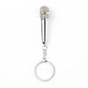 Creative Valentine's Day Metal Microphone Keychain Gift