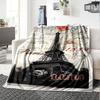 Charming Paris Throw Personalized Blanket Customize Text Comfortable Versatile For Sofa Couch Office Bed Picnics For All Occasions Modern Perfect Gift