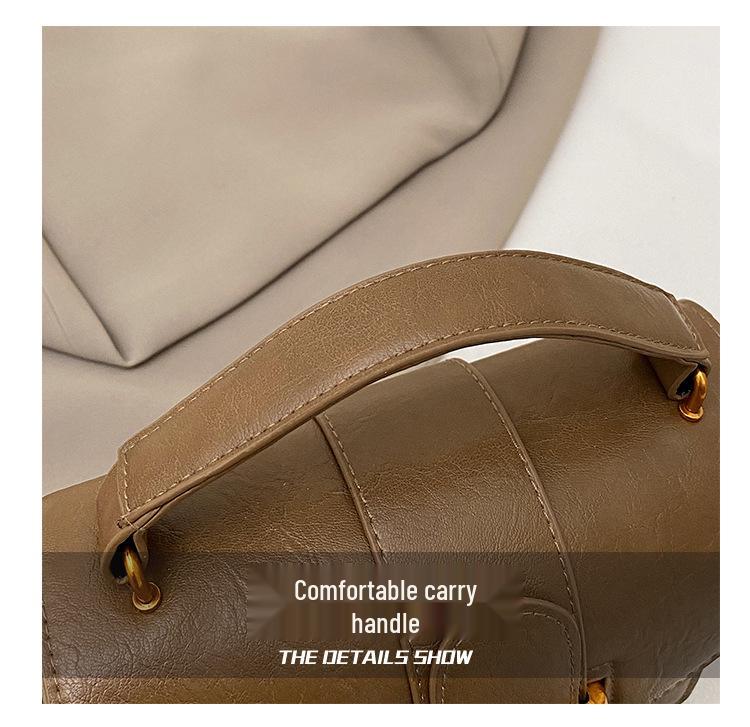 Versatile Women's Fashion Bag: Double & Single Shoulder Strap Crossbody