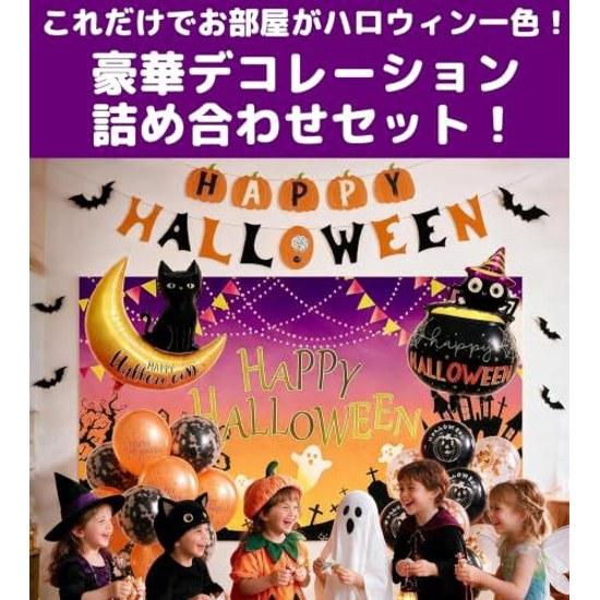 DINETTE Halloween Decoration Set Tapestry Extra Large 180cm Decorations Accessories Garland Balloons Pumpkin Bat Party Event Promotion Store Photo 39