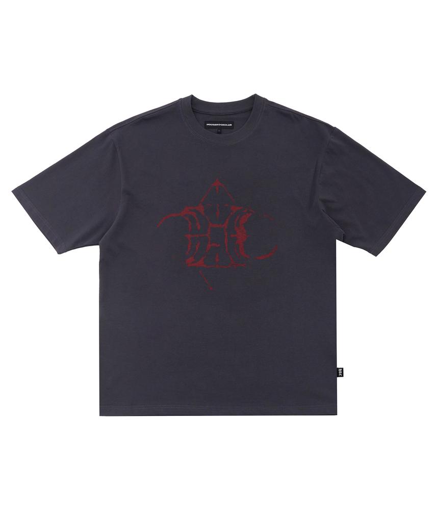 Hauseulagkeulleob Rock Logo Tee - Charcoal