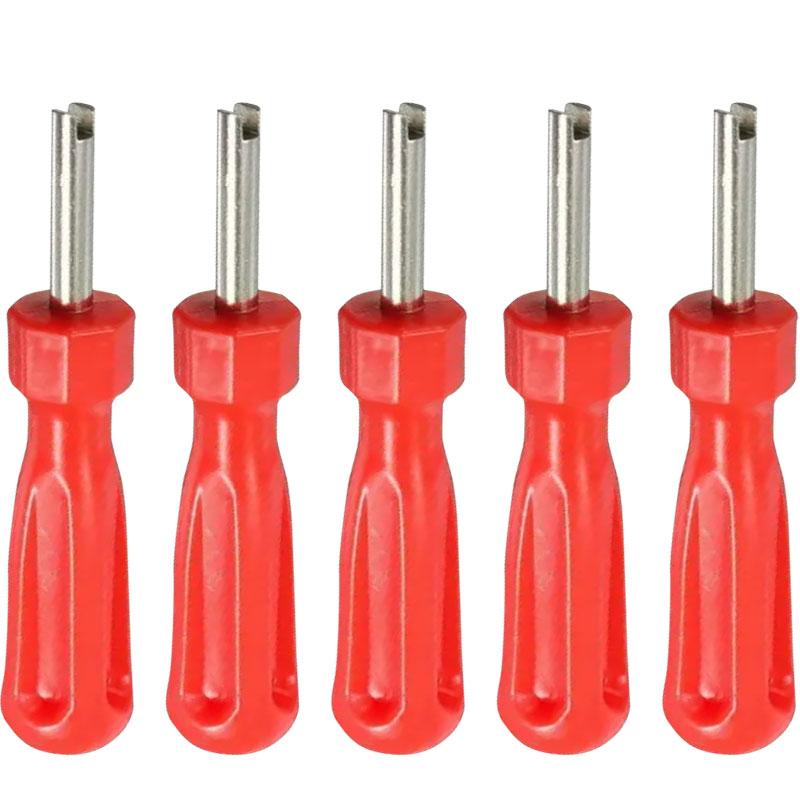 20/10/5PC Valve Core Remover Removal Tool Screwdriver Car Bike Bicycle Motorcycle Professional Tire Repair Shops Essential Tools