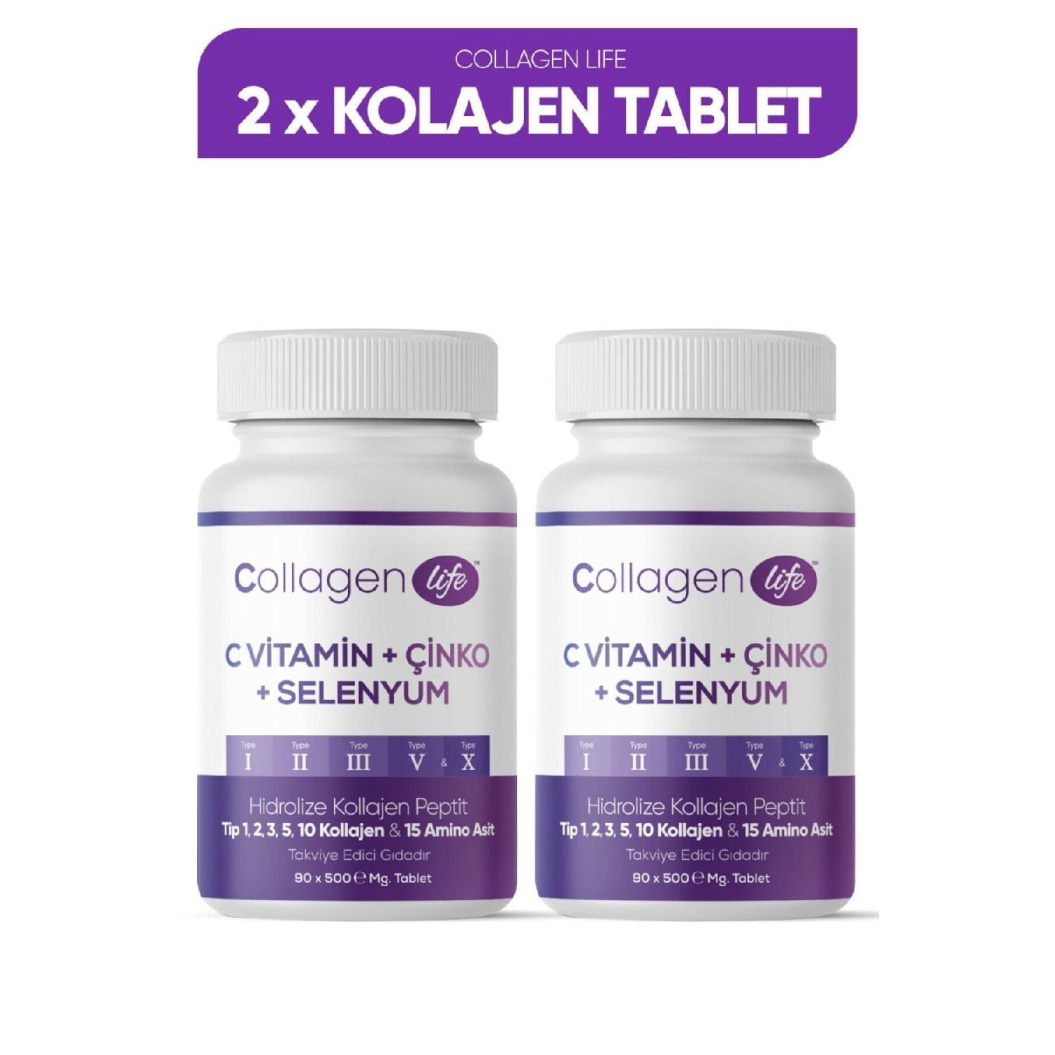 

5 Types Of Collagen Type 1, Type 2, Type 3, Type 5, Type 10 (selenium, Vitamin C And Zinc) 2