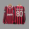 Vintage Long Sleeve Football Jersey Retro Soccer Shirt Men Women Sportswear