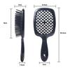 Square Hollow Grid Massage Comb Styling Detangling Hair Brush Dry And Wet Hollow Comb Professional Salon DIY Hairdressing Tool