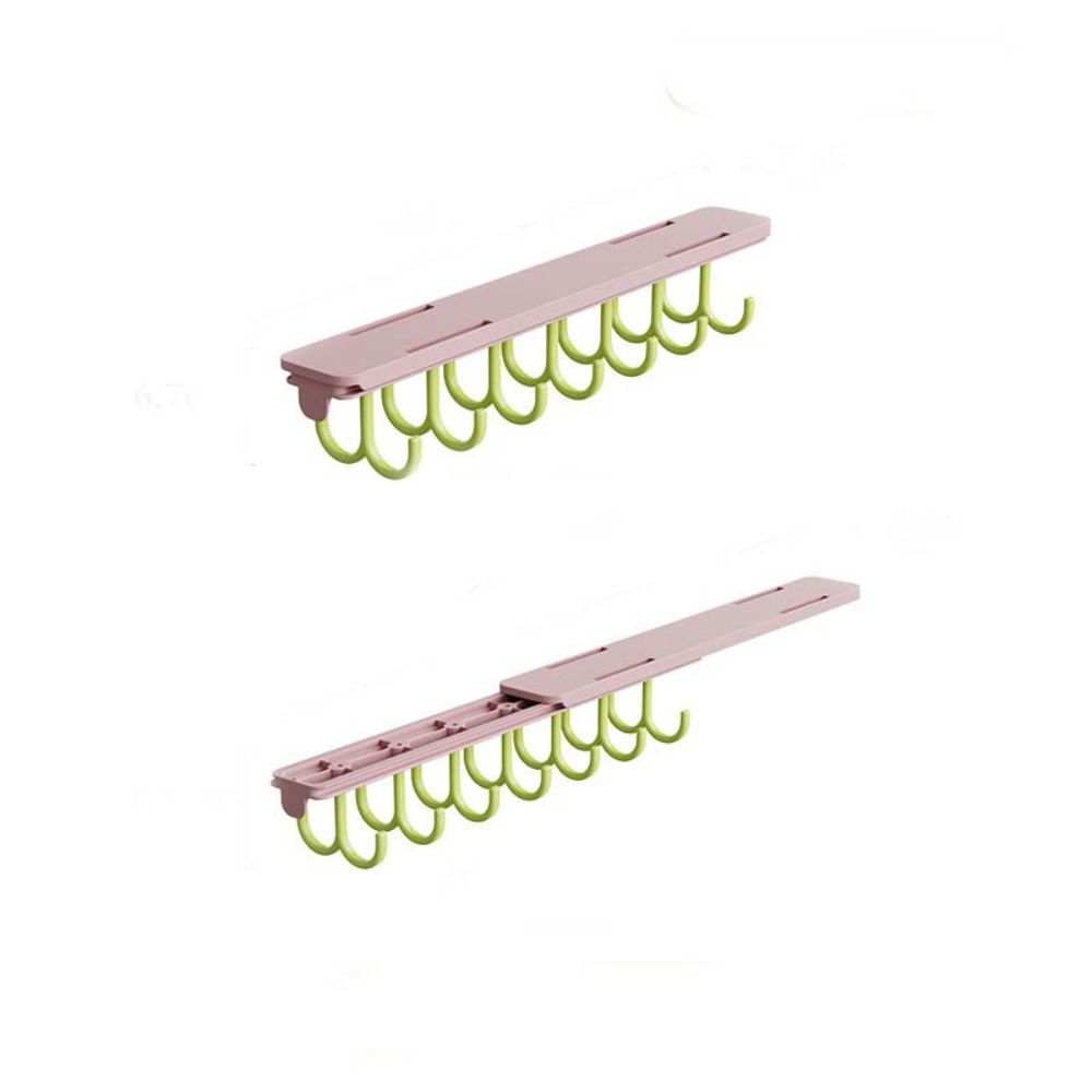 Plastic Underwear Storage Hanger Large Capacity Lingerie Slide Hanger  Closet