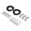 9 Hole Rear Sprocket Mount Rubber Pads Kit for 48cc 66cc 70cc 80cc 2 Stroke Motorised Bike