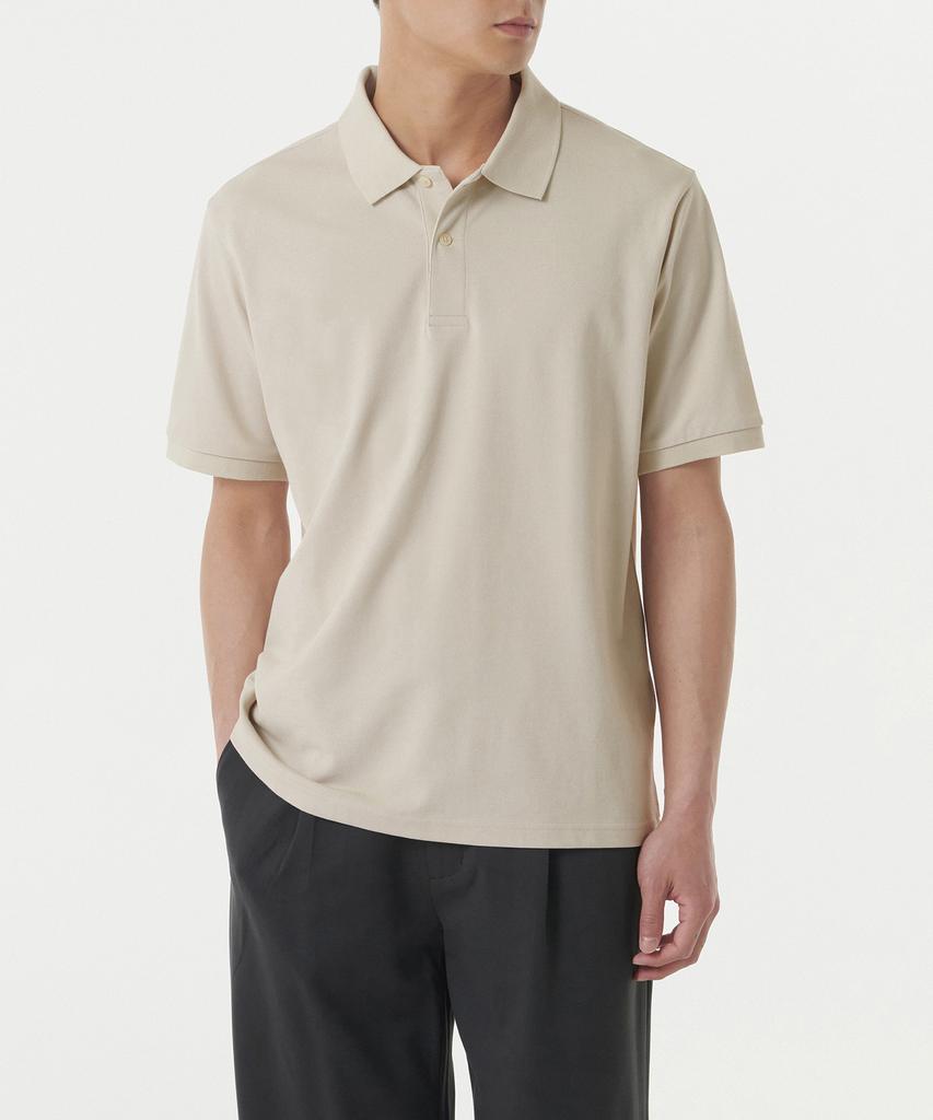 MUSINSA STANDARD [Cooltandard] Pique Polo Shirt [Ecru]