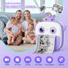 Kids Toys Camera Instant Thermal Printing Camera Children Christmas Birthday Gift 2-Inch HD Screen 16X Zoom Vlog Photography
