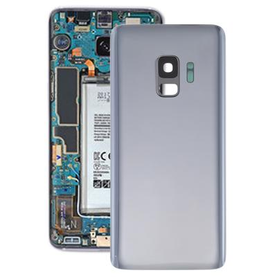 Para Capa Traseira de Bateria do Galaxy S9 com Lente da Câmera