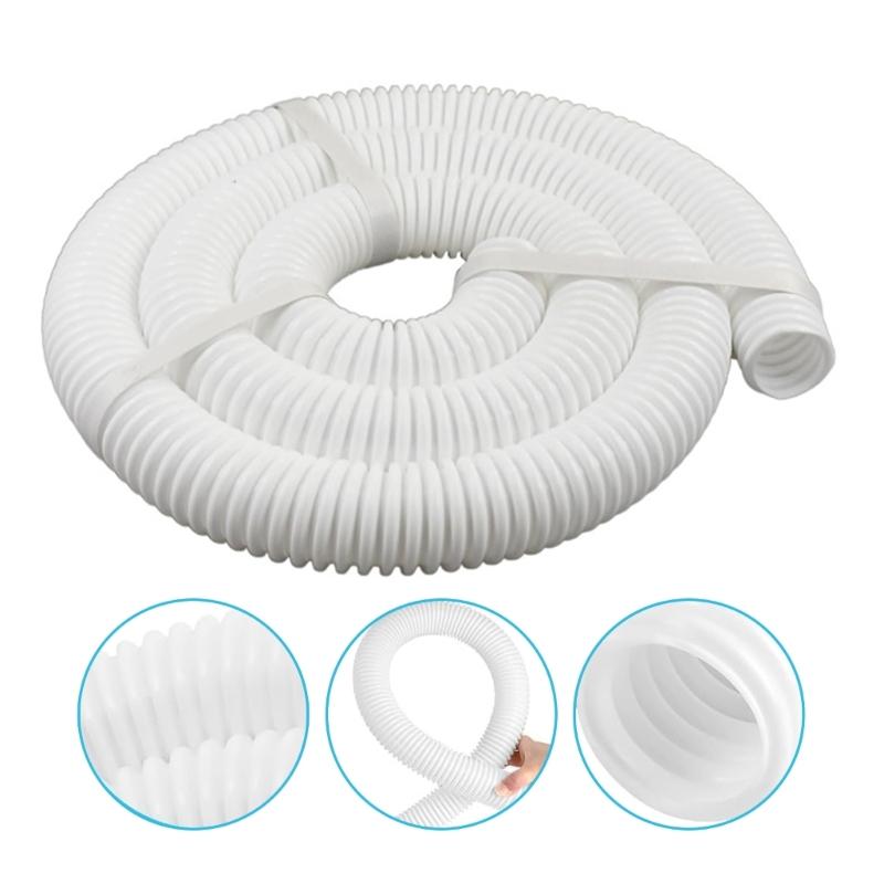 Pool Filter Hose Swimming Pool Maintenance Part Pool Repair Hose Plastic Texture Suitable for Improved Water Quality