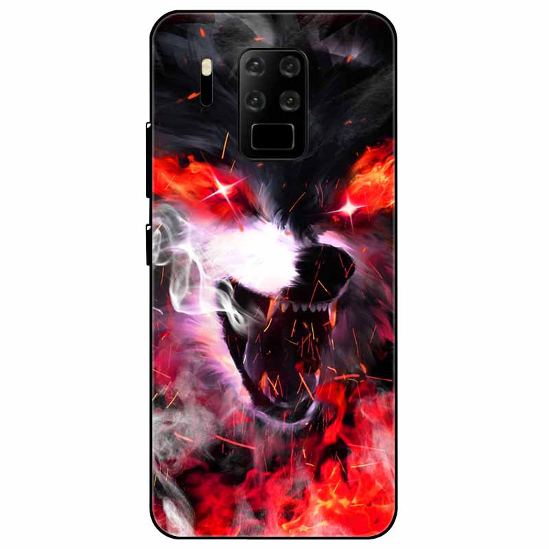 For OUKITEL C18 Pro C21 C21Pro Case Silicone Black Soft Protector Funda Capa for OUKITEL C21 Pro C18 Pro Cover TPU Cartoon Cover