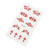 New Years Beauty Forehead Stickers Chinese Face Tattoo Red Eye Makeup Decal  Girl