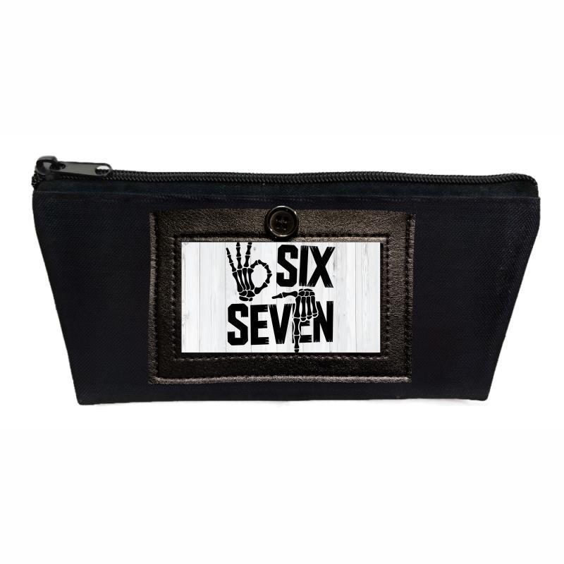 Six Seven 67 Kids' Pencil Case - Large, Medium, Small Stationery Bag for Boys and Girls, Office Storage Organizer.