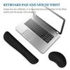 Keyboard Wrist Rest Mouse Pad With Wrist Support Memory Foam Keyboard Pad Set Ergonomic Mousepad For Office PC Laptop Mouse Pad