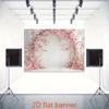 2D Floral Cherry Blossom Backdrop for Baby Shower & Spring Party Decor