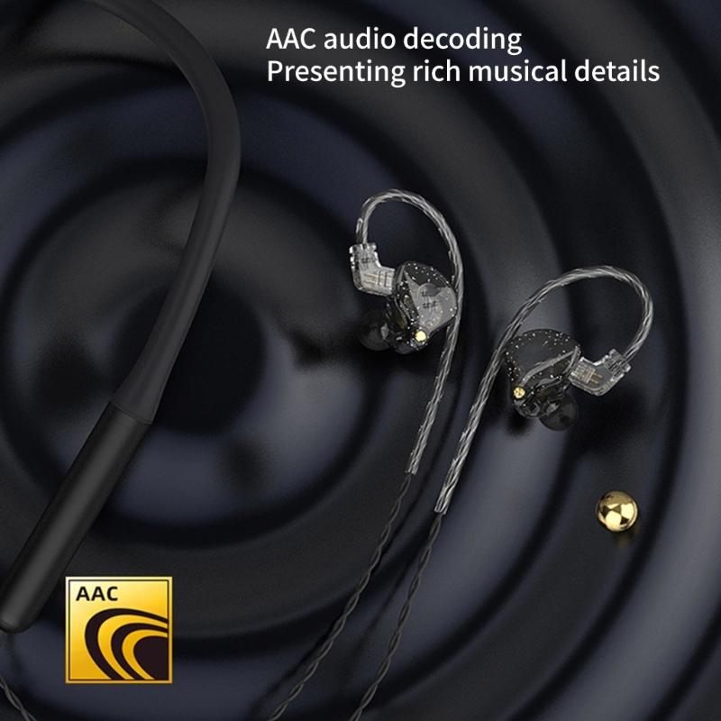 BX03 Ergonomic Neckband Earphones In Ear Headphones Advanced 5.0 Wireless for Workouts Commuting Travel Sports Headsets