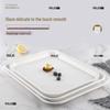 Plateau de service et de buffet rectangulaire en mélamine Ouluoti A5