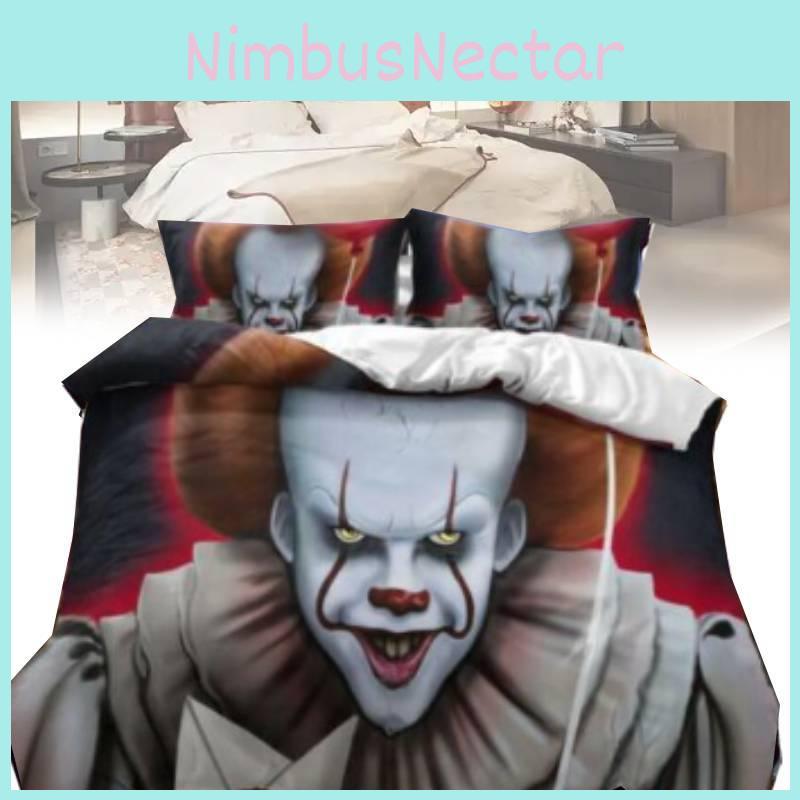 Printed Duvet It Cover Pillowcase Bedding Three Piece Set Bedroom Decoration