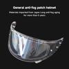 Universal Motorcycles Helmet Shield Anti Fog Film,Clear Visor Lens Insert Fog Resistant Waterproof Stickers Shield