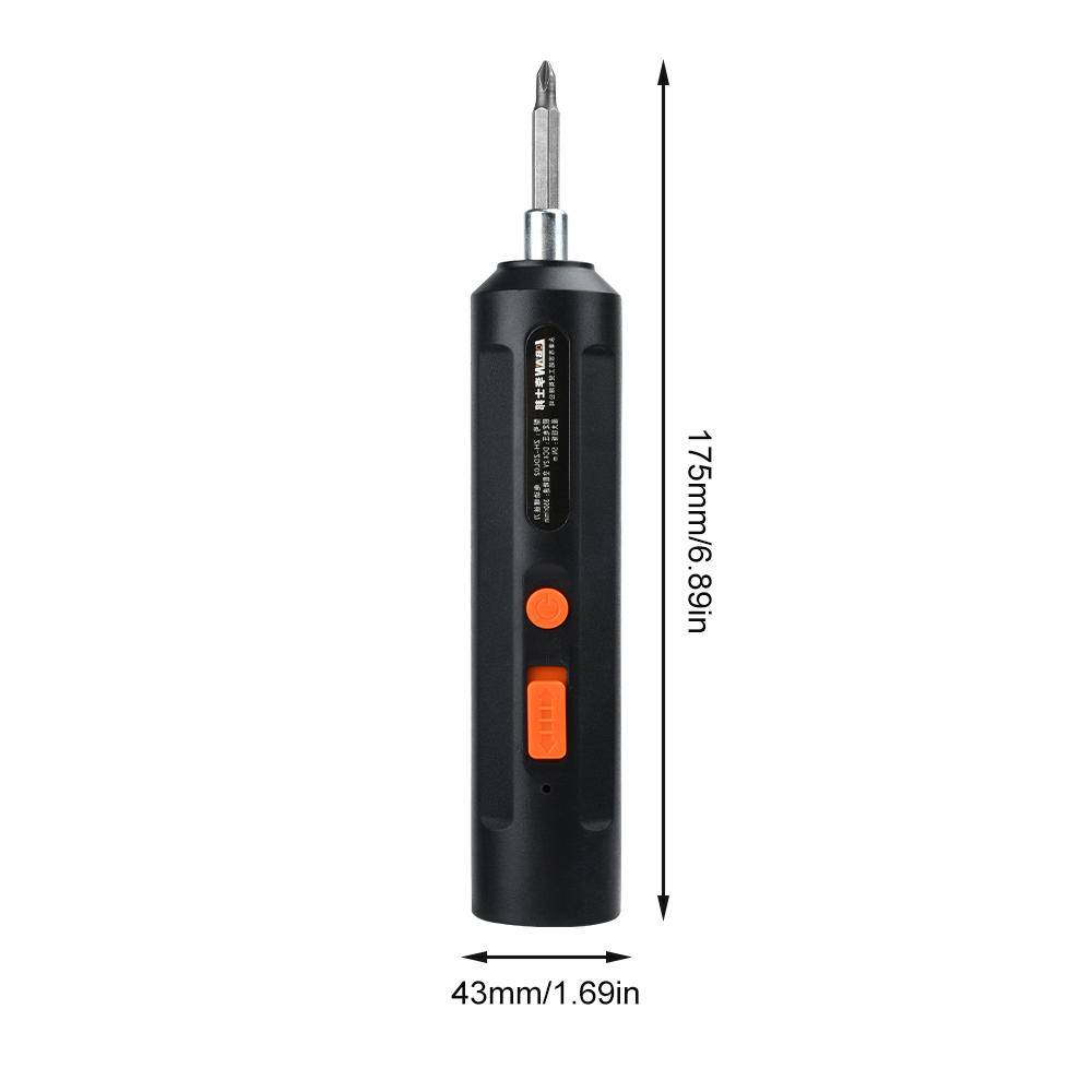 USB-Charging Electric Screwdriver Household Electric Screwdriver for Fastening Drilling and Screwdriving Tool Maintenance Tool