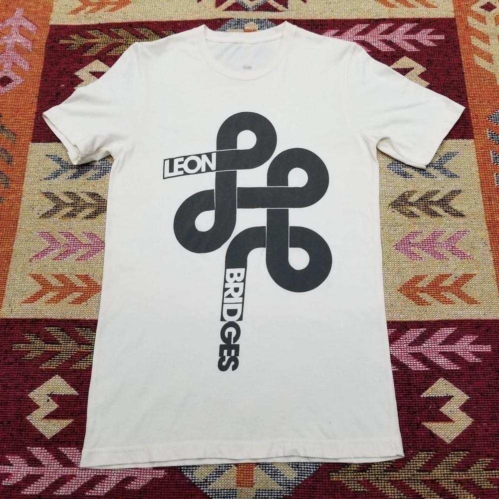 Leon Bridges Collection Tour T Shirt Size S-5XL White  MI447 Unisex T-Shirt S