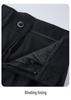 Boys' Summer Formal Suit: Black Trousers & Navy Blue Capris - British Style for Older Children