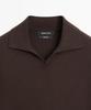 Masimodutti Cotton Knit Polo Sweater