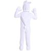 Kids Boys Girls Velvet Rabbit Animal Hooded Jumpsuit Halloween Cosplay Costumes School Stage Drama Show Performance Role Play Outfits
