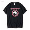 D R I Dirty Rotten Imbeciles Maglietta con Logo della Band Taglia M vintage Lavata Allungata grafica uomo moda Casual Morbida streetwear