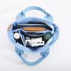 Canvas Multi-compartment Handbag Women's Shoulder Crossbody Bag