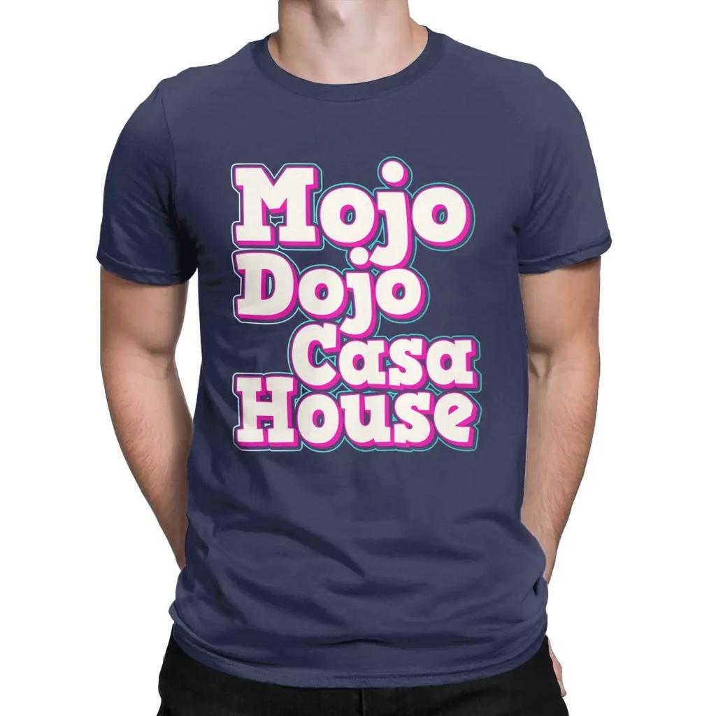 Men's Mojo Dojo Casa House Kenough T Shirts Pure Cotton Clothing Vintage Short Sleeve Crew Neck Tee Shirt Summer T-Shirts