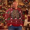 Unisex Funny Crewneck Long Sleeve Sweater for Casual Wear
