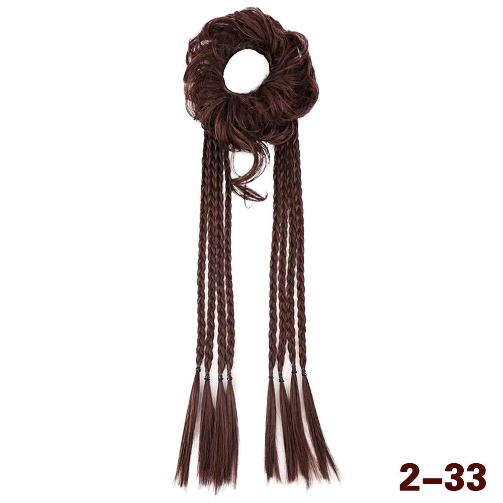 MERISIHAIR Synthetic Long Chic Braided Ponytail Extension Heat Resistant Hair Perfect For Women Everyday & Festive Hair Accessories