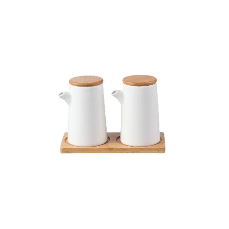 Ceramic Seasoning and Sauce Pot Set