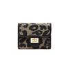Cartera de Tarjetas Corta Tipo Organizador, Estampado de Leopardo para Mujer, Ranuras Múltiples para Tarjetas de Identificación, Exquisito Bolso Pequeño, Gran Capacidad, Cartera de Tarjetas Nicho, Tarjetero