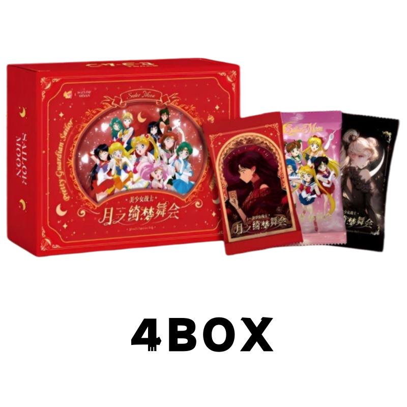 Hello Card Moonlit Dream Dance Beauty Girl Sailor Moon Sealed Box Anime Collectible Card Toy Gift Holiday Present