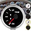 Balance Gauge Meter Boat Trim Balance Gauge Meter IP67 Waterproof with Red Backlight 52mm Ship Yacht Marine Yacht Trim Gauge 3