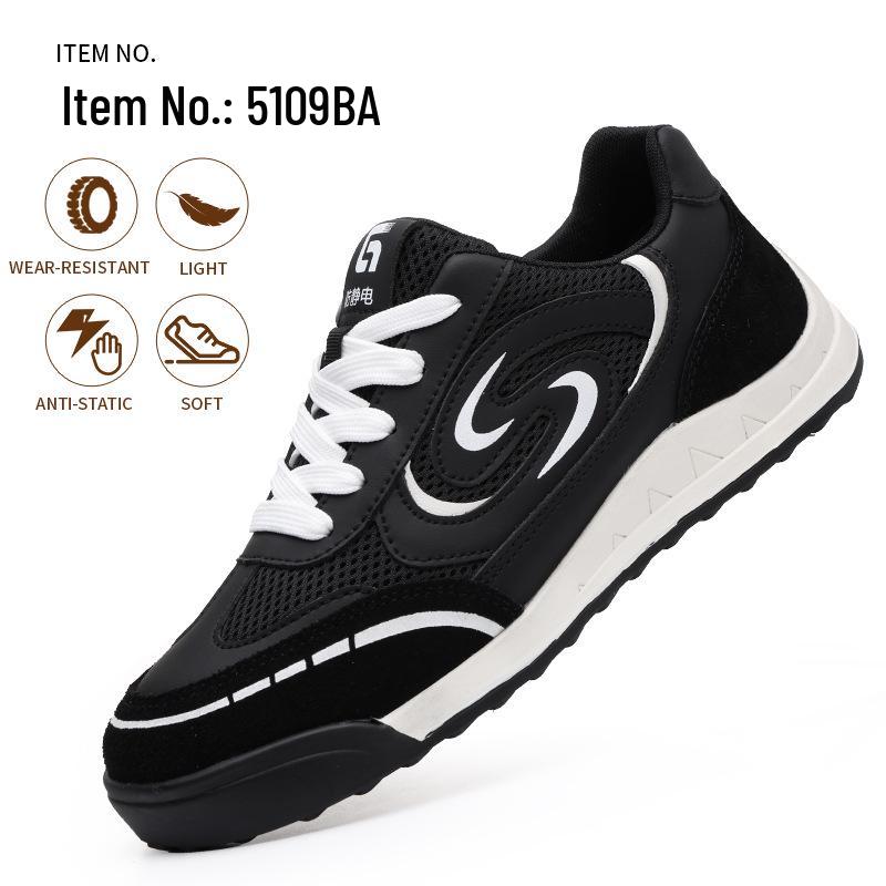Unisex Anti-static Petrochemical Work Shoes: Wear-resistant, Comfortable, Dust-free Safety Footwear