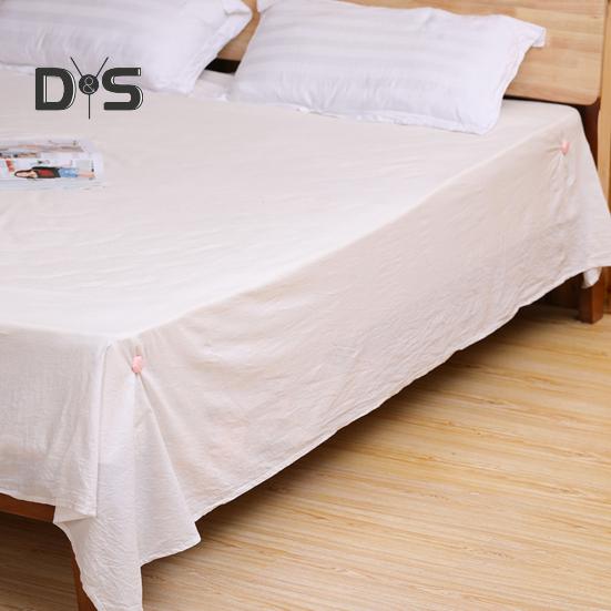 4Pcs Bed Sheet Holder Clips Easy Install L-Shaped Mattress Sheet Corner Grippers Reusable Anti-Slip Fastener Clips for Sheets Covers Blankets