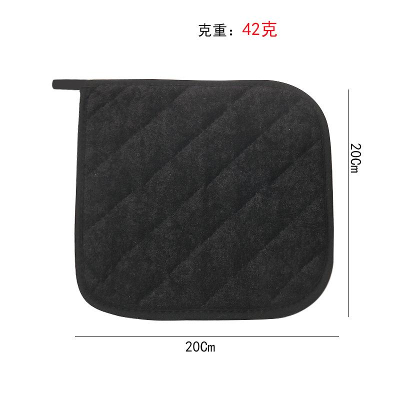 3Pc Pot Holders Heat Resistant Potholders Cotton Hot Pot Pad Firm Grip Pot Holders Dining Table Mat Pot Holders Set Kitchen Tool