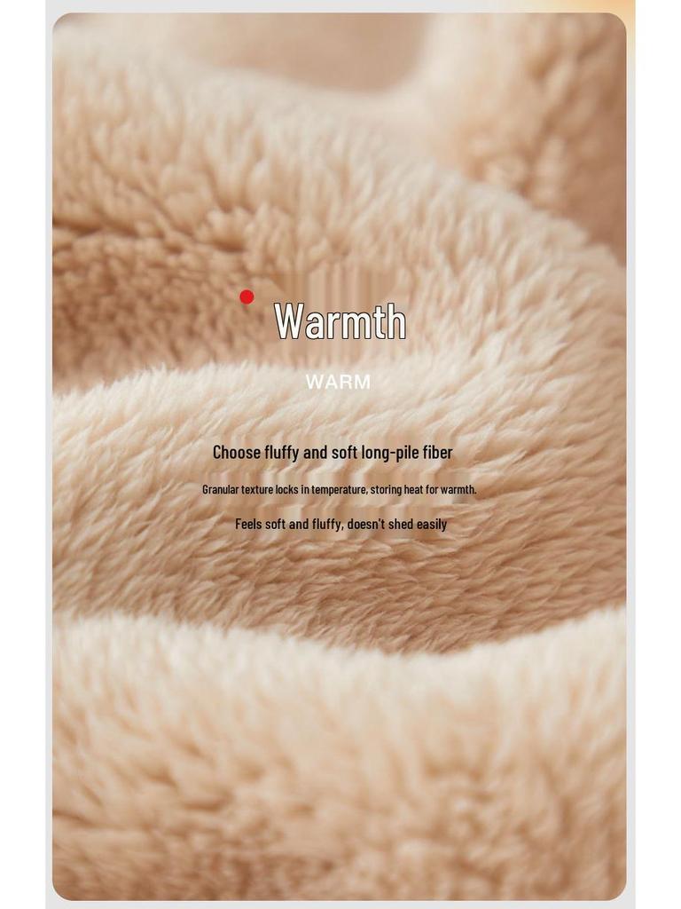 Women's Cloud Coral Fleece Pajama Set - Autumn/Winter 2025, High-Neck Flannel with Plush Velvet