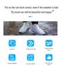 Waterproof Anti-Slip Silicone Rain Shoe Covers for Adults & Kids - Easy On/Off, Durable, Portable